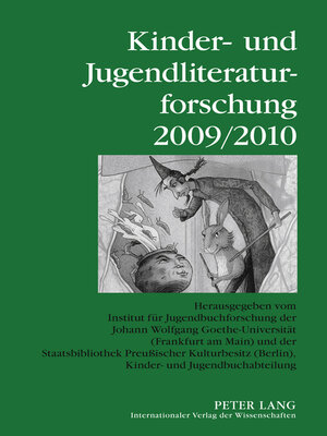 cover image of Kinder- und Jugendliteraturforschung 2009/2010